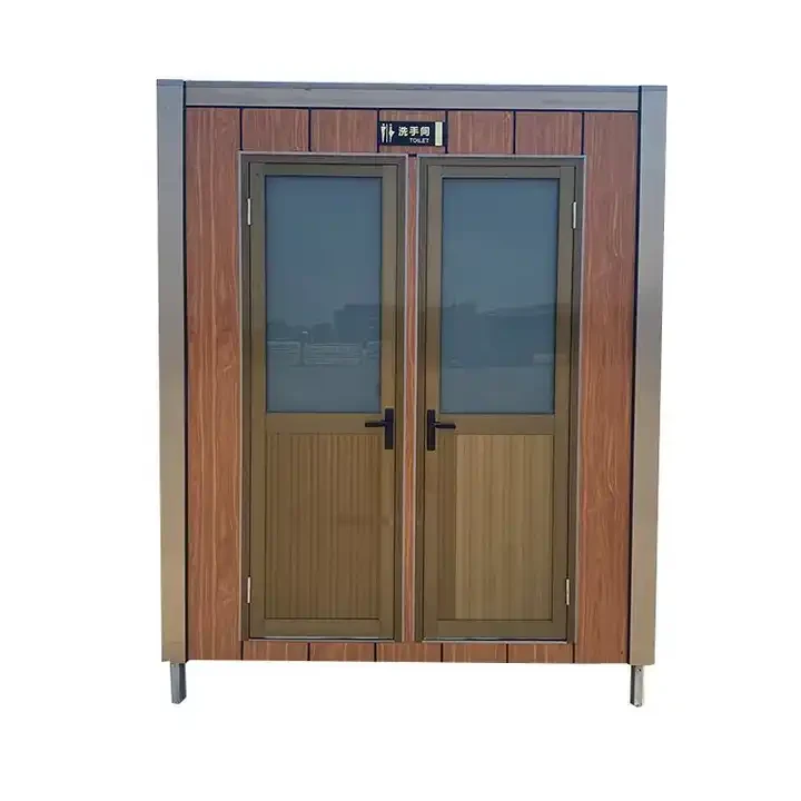 Good Sale Tiny Resort Chalet Container House Shipping Container Public Toilet